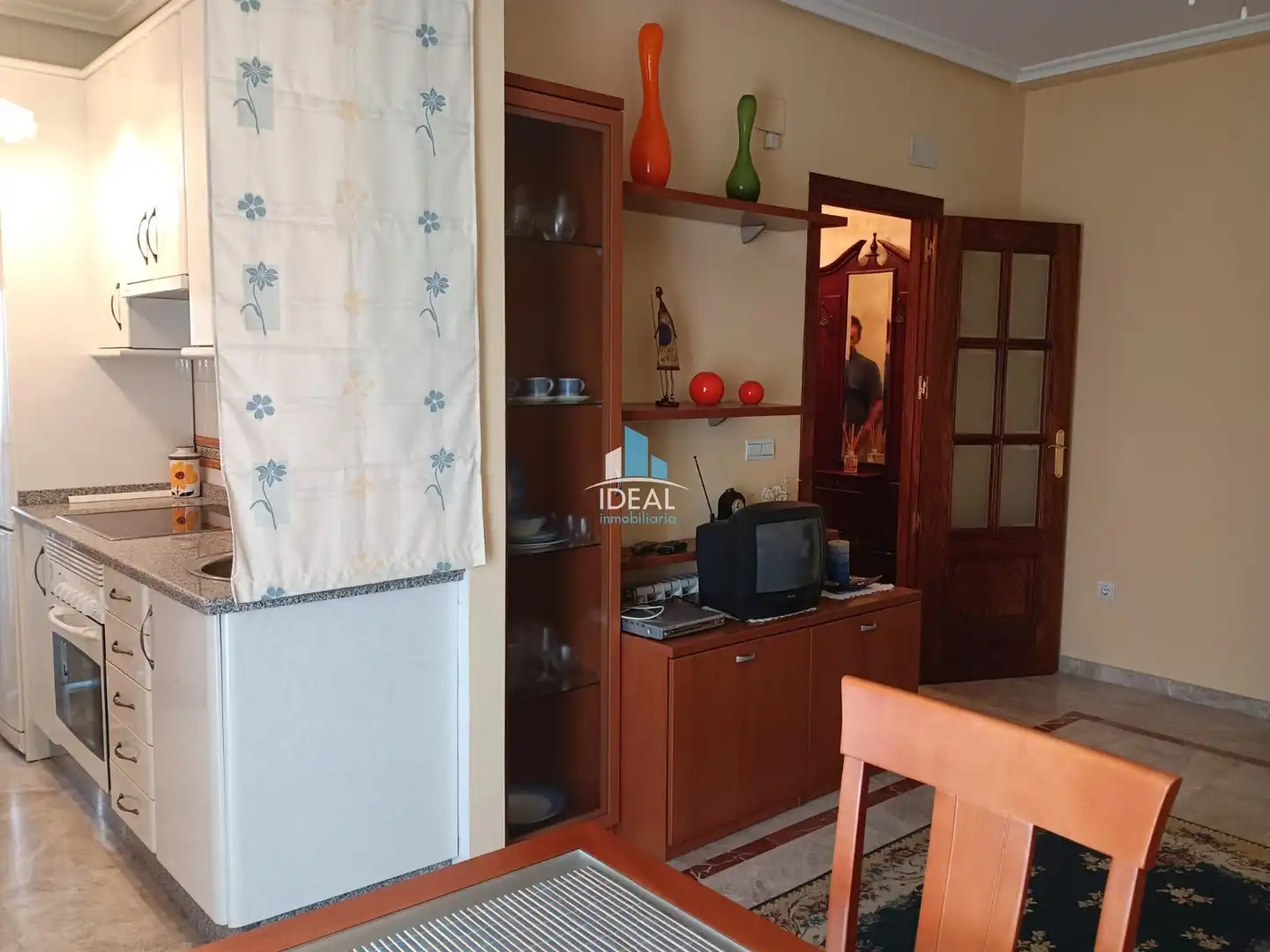 Living room of Flat for sale in Don Benito  with Air Conditioner, Heating and Furnished