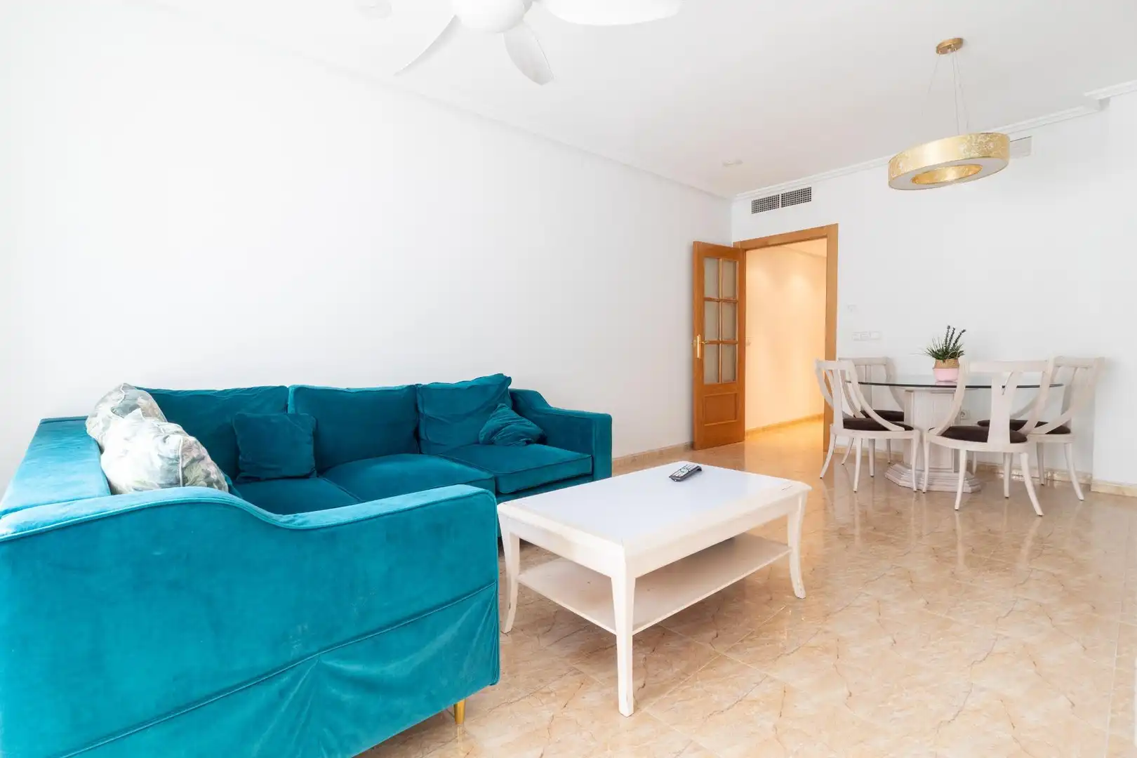 Living room of Flat for sale in Molina de Segura  with Air Conditioner, Terrace and Storage room