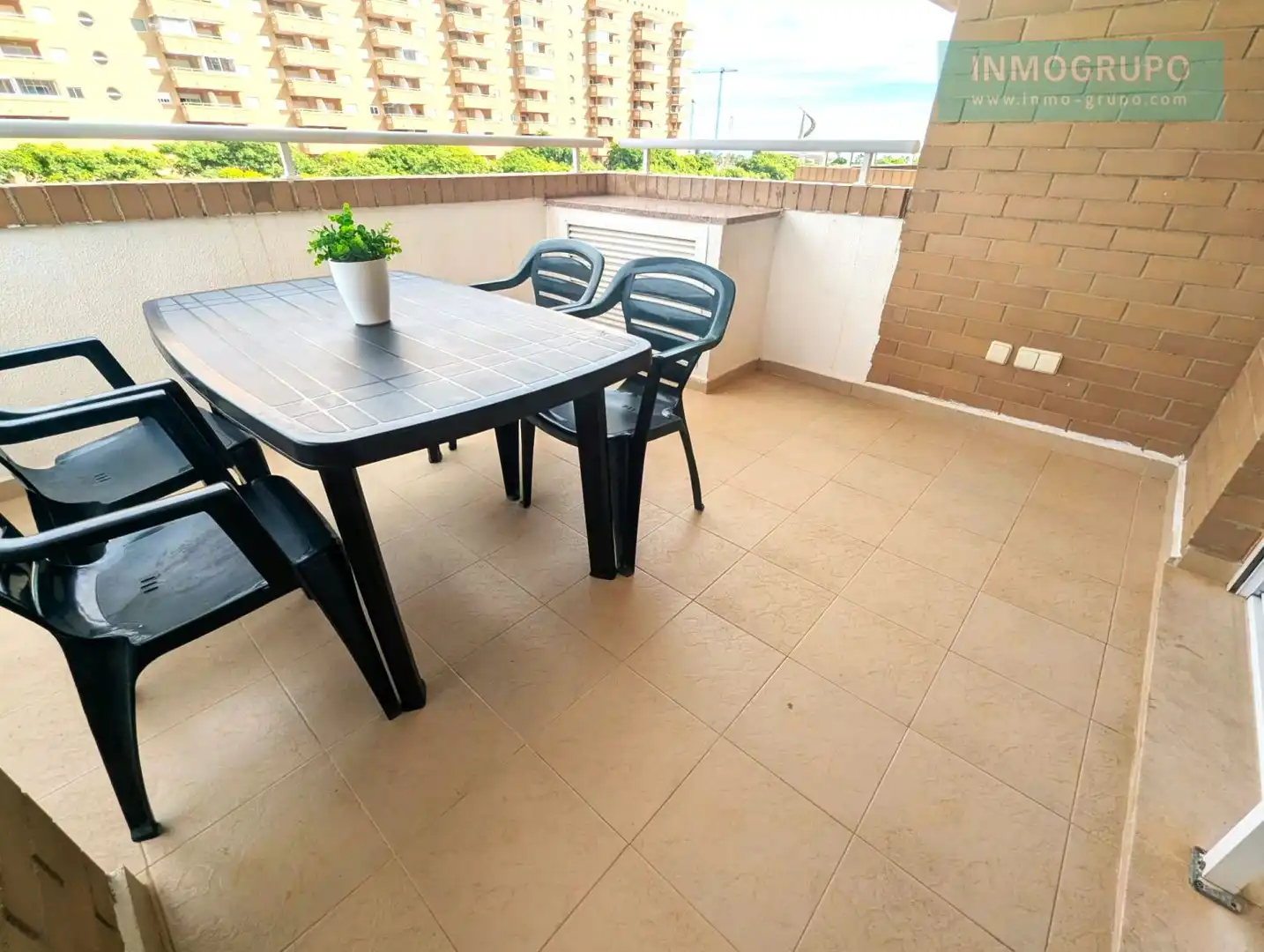 Terraza de Apartamento en venta en Oropesa del Mar / Orpesa con Aire acondicionado, Calefacción y Terraza