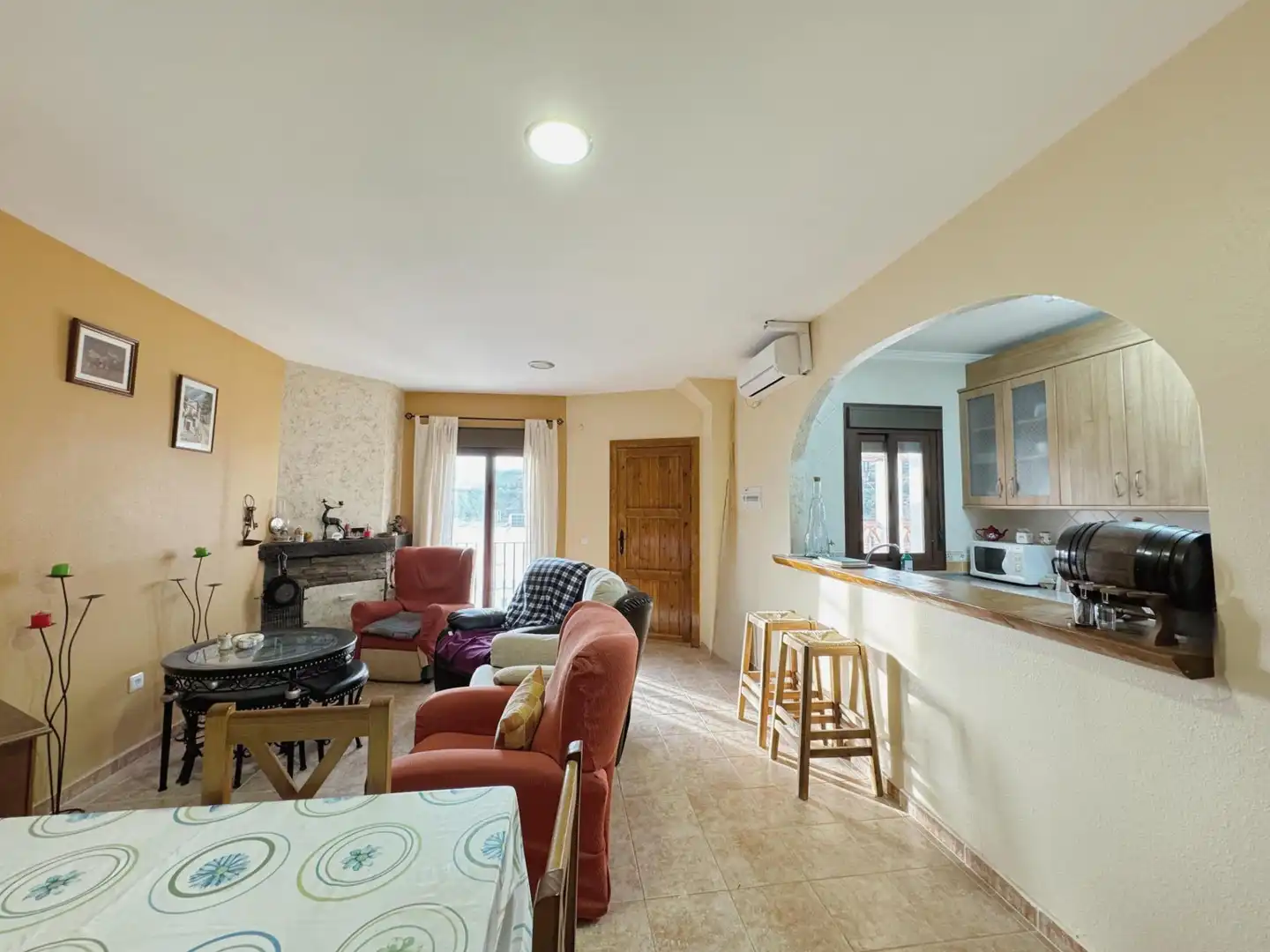Living room of Flat for sale in Padules  with Air Conditioner, Heating and Terrace