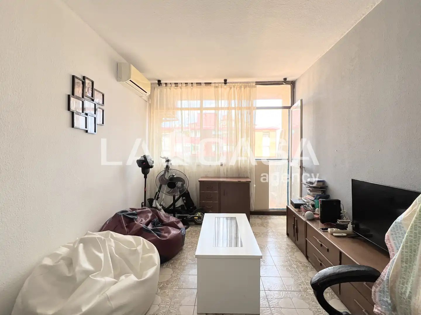 Living room of Flat for sale in Badalona  with Balcony