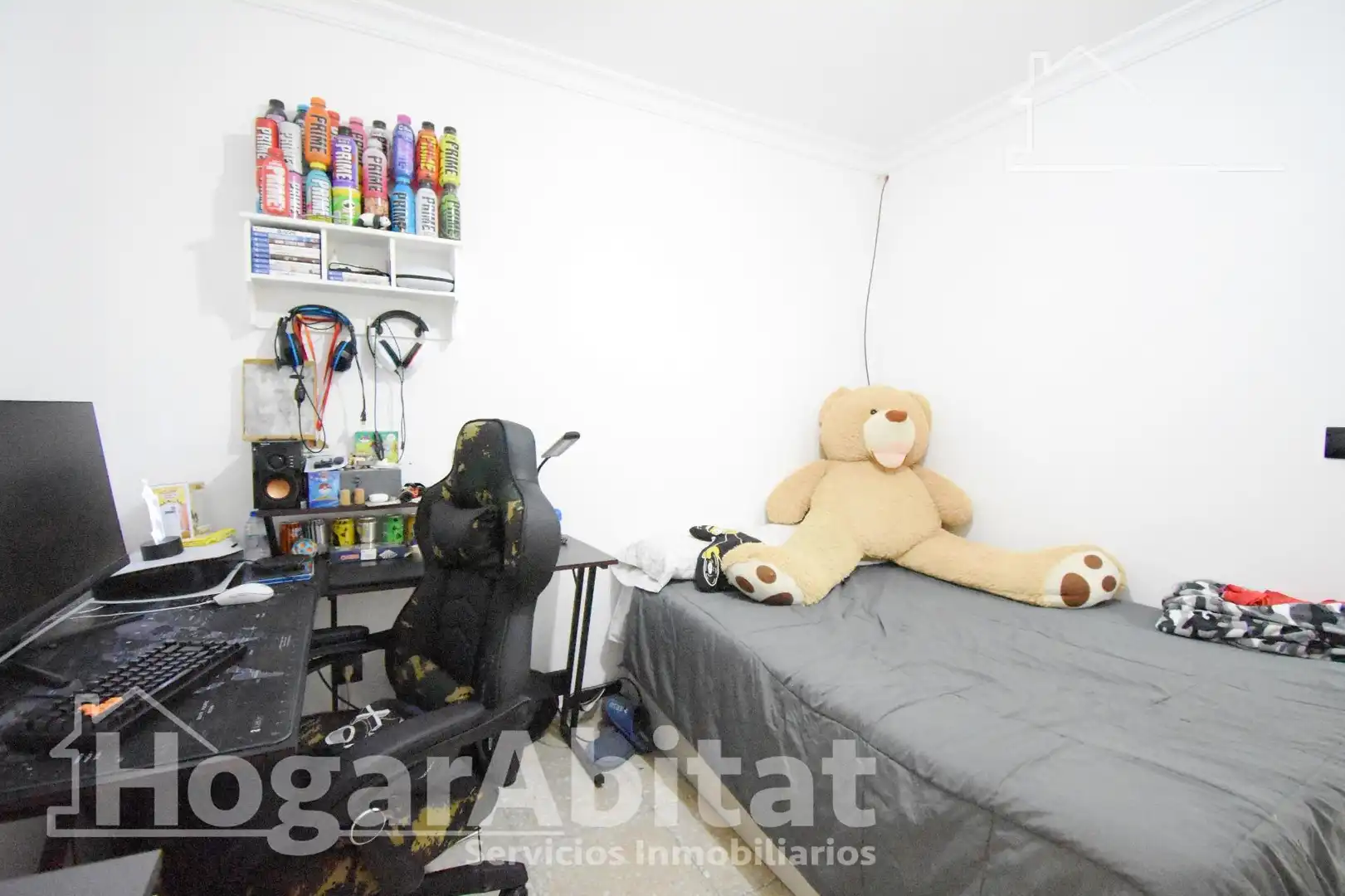 Bedroom of Flat for sale in Oliva  with Air Conditioner, Heating and Terrace