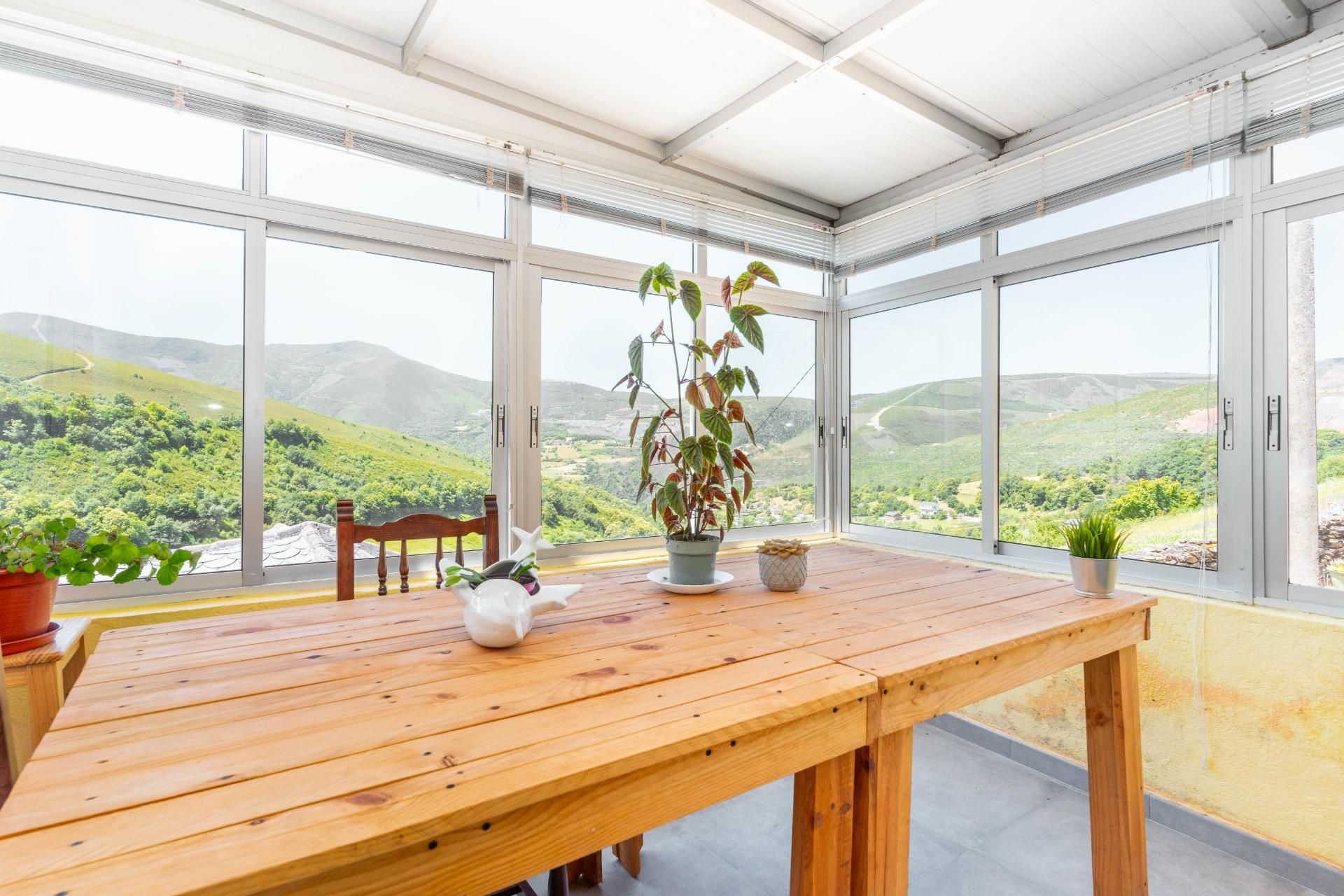 Dining room of House or chalet for sale in Ibias  with Heating and Terrace