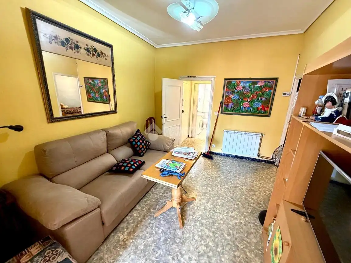Sala de estar de Piso en venta en Valladolid con Calefacción y Terraza