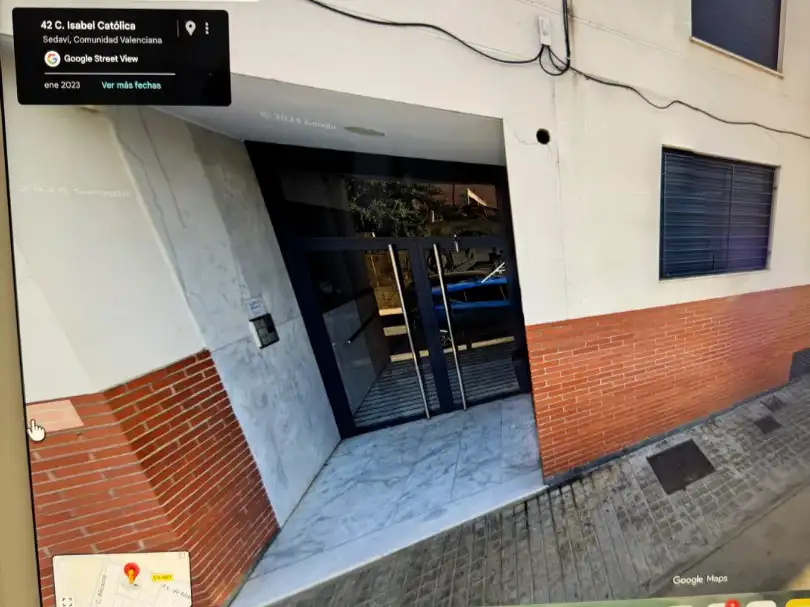 Vista exterior de Garaje de alquiler en Sedaví