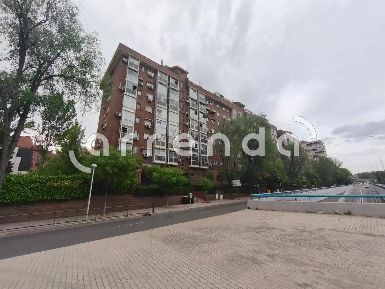Vista exterior de Ático en venta en Madrid