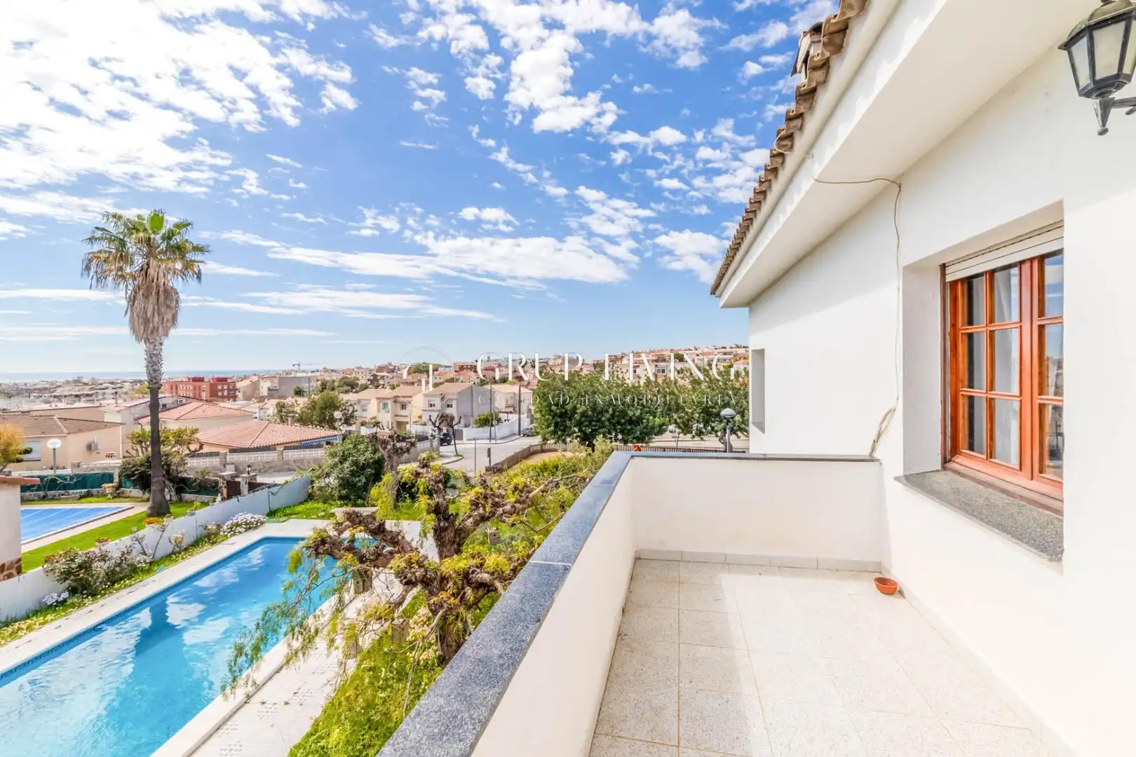 Terraza de Casa o chalet en venta en Vilanova i la Geltrú con Calefacción, Jardín privado y Terraza