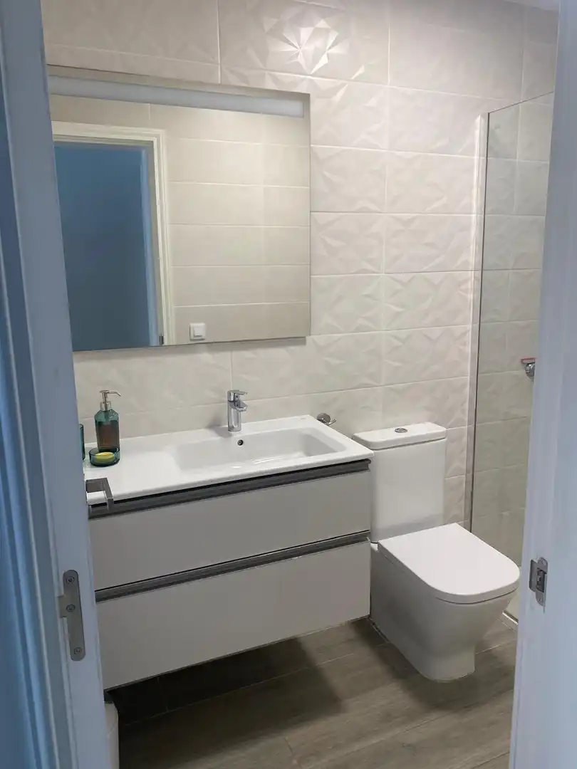 Baño de Apartamento de alquiler en San Bartolomé de Tirajana con Jardín privado, Terraza y Trastero