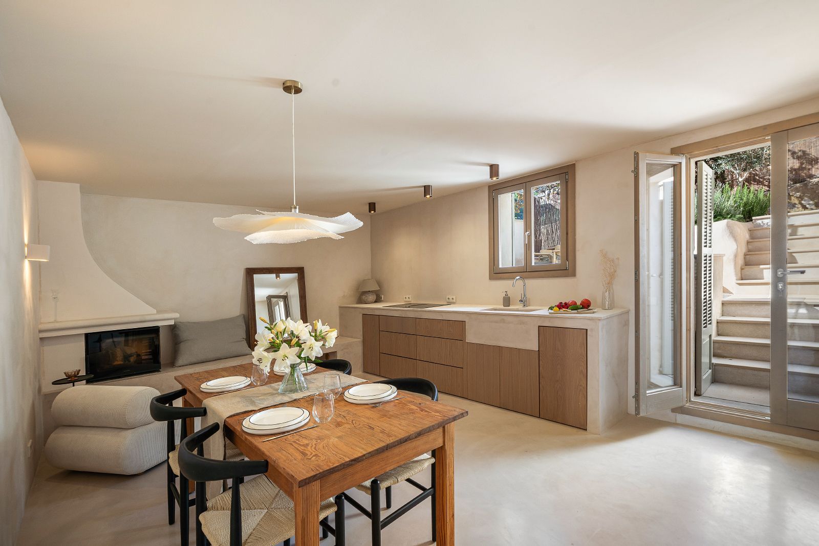 Cocina de Casa adosada en venta en Selva con Aire acondicionado, Calefacción y Terraza