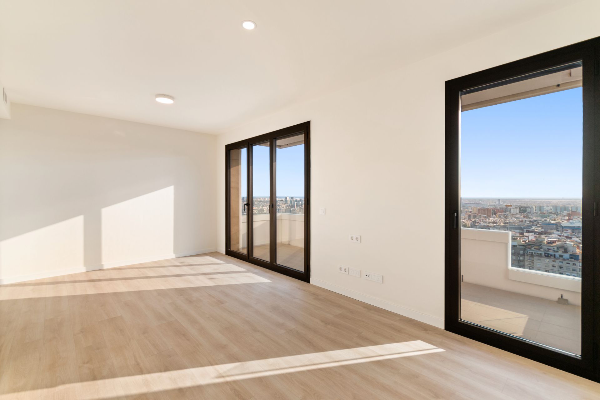 Sala d'estar de Pis de lloguer en Esplugues de Llobregat amb Aire condicionat, Calefacció i Terrassa