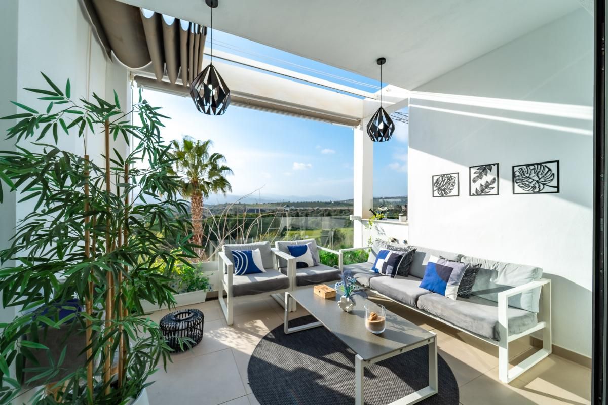 Terrasse von Wohnung zum Verkauf in Vélez-Málaga mit Klimaanlage, Heizung und Privatgarten