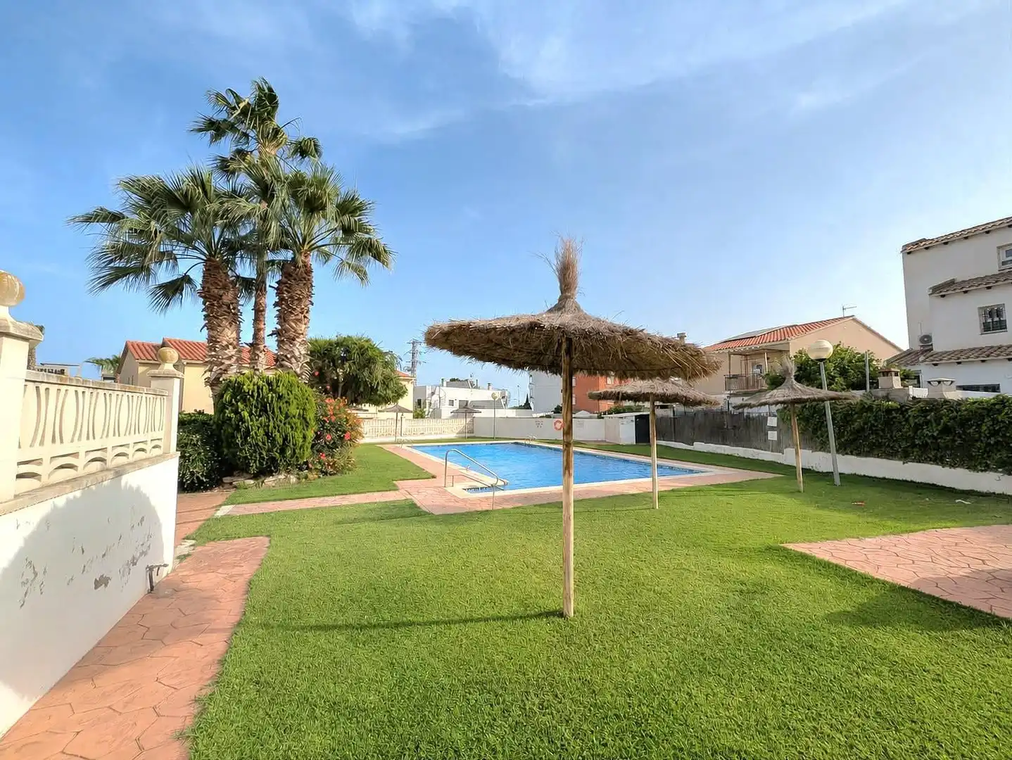 Piscina de Casa adosada en venta en Creixell con Aire acondicionado, Jardín privado y Terraza