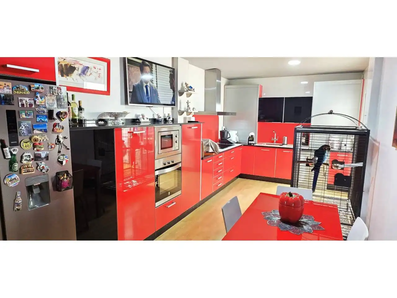 Kitchen of Detached homes for sale in Roquetas de Mar  with Terrace and Furnished