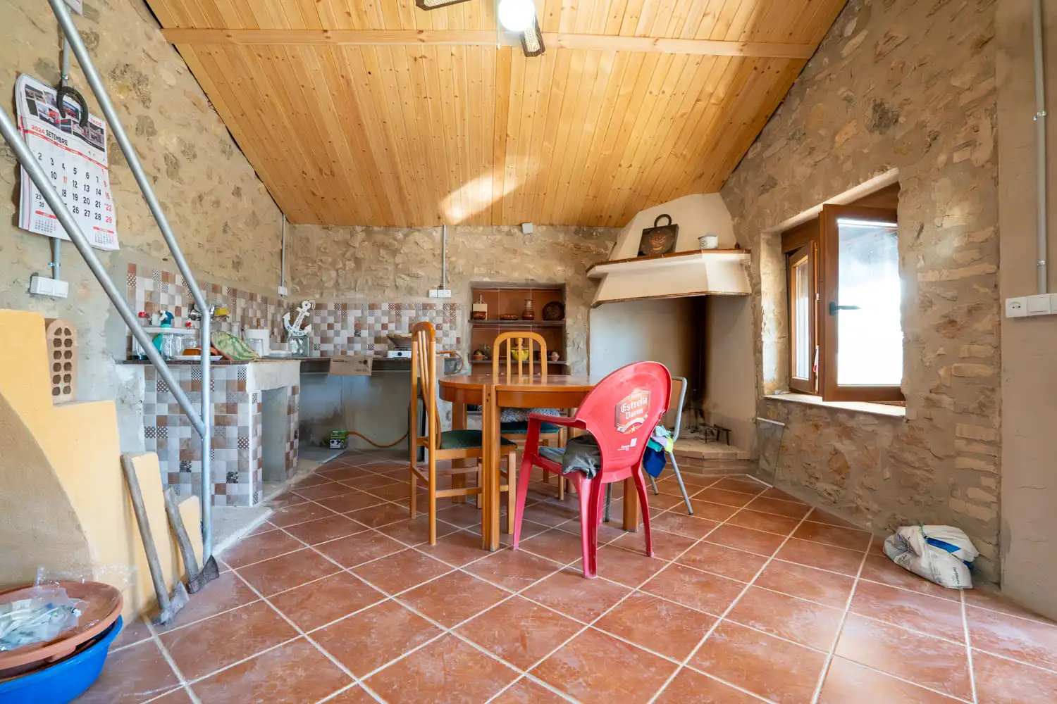 Cuina de Finca rústica en venda en Tortosa amb Terrassa i Traster