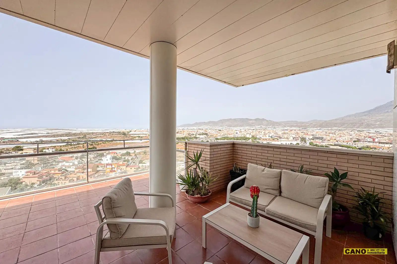 Terrace of Flat for sale in El Ejido  with Terrace, Storage room and Swimming Pool