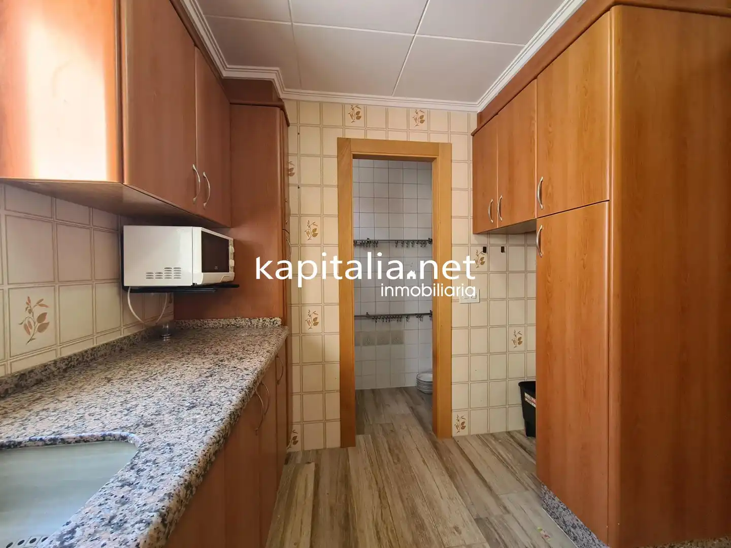 Küche von Wohnung zum Verkauf in Aielo de Malferit mit Klimaanlage, Heizung und Terrasse