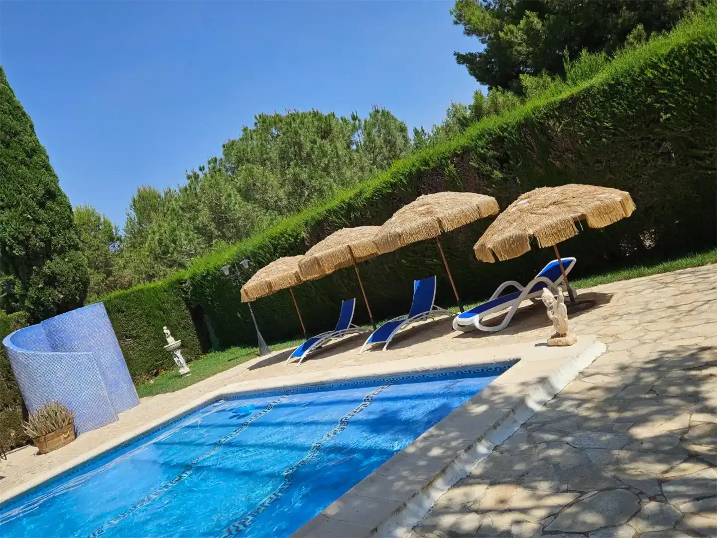 Swimming pool of Houses for sale in Lorca  with Air Conditioner, Swimming Pool and Balcony