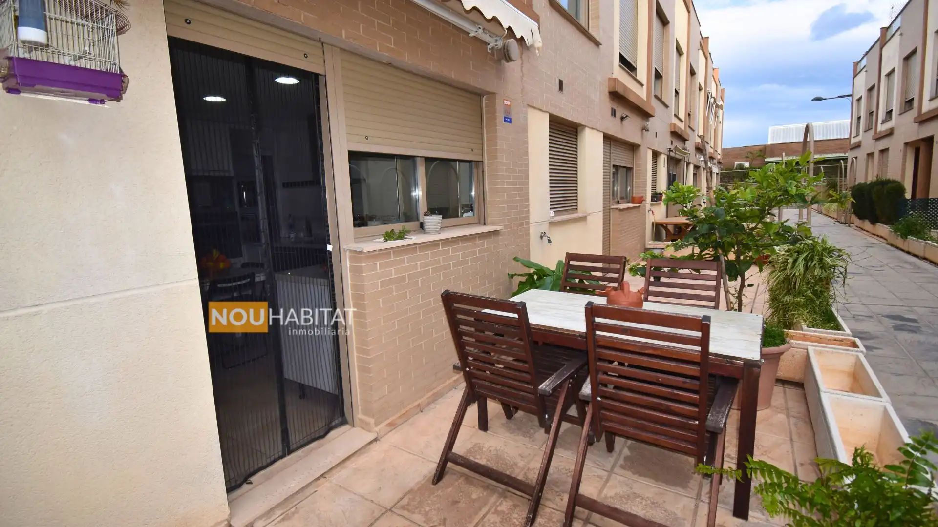 Vista exterior de Casa adosada en venta en Real con Aire acondicionado, Terraza y Trastero