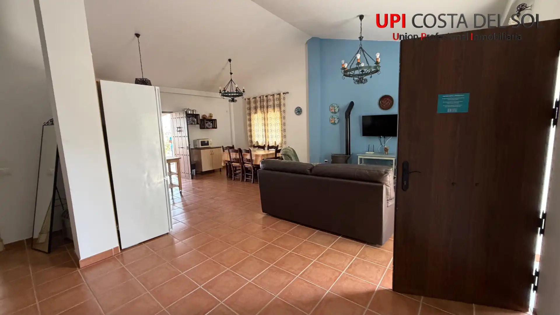 Sala de estar de Finca rústica en venta en Cártama con Aire acondicionado, Jardín privado y Terraza