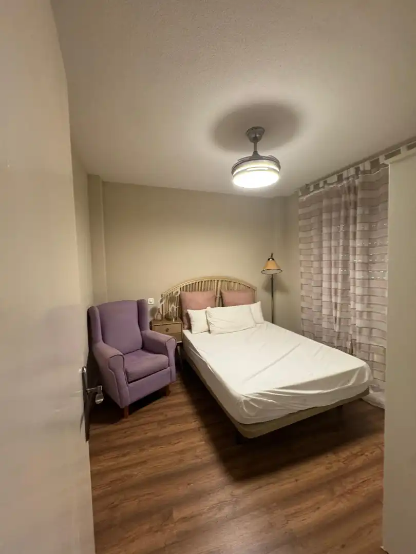 Schlafzimmer von Wohnung zur Miete in Puertollano mit Heizung, Möbliert und Balkon