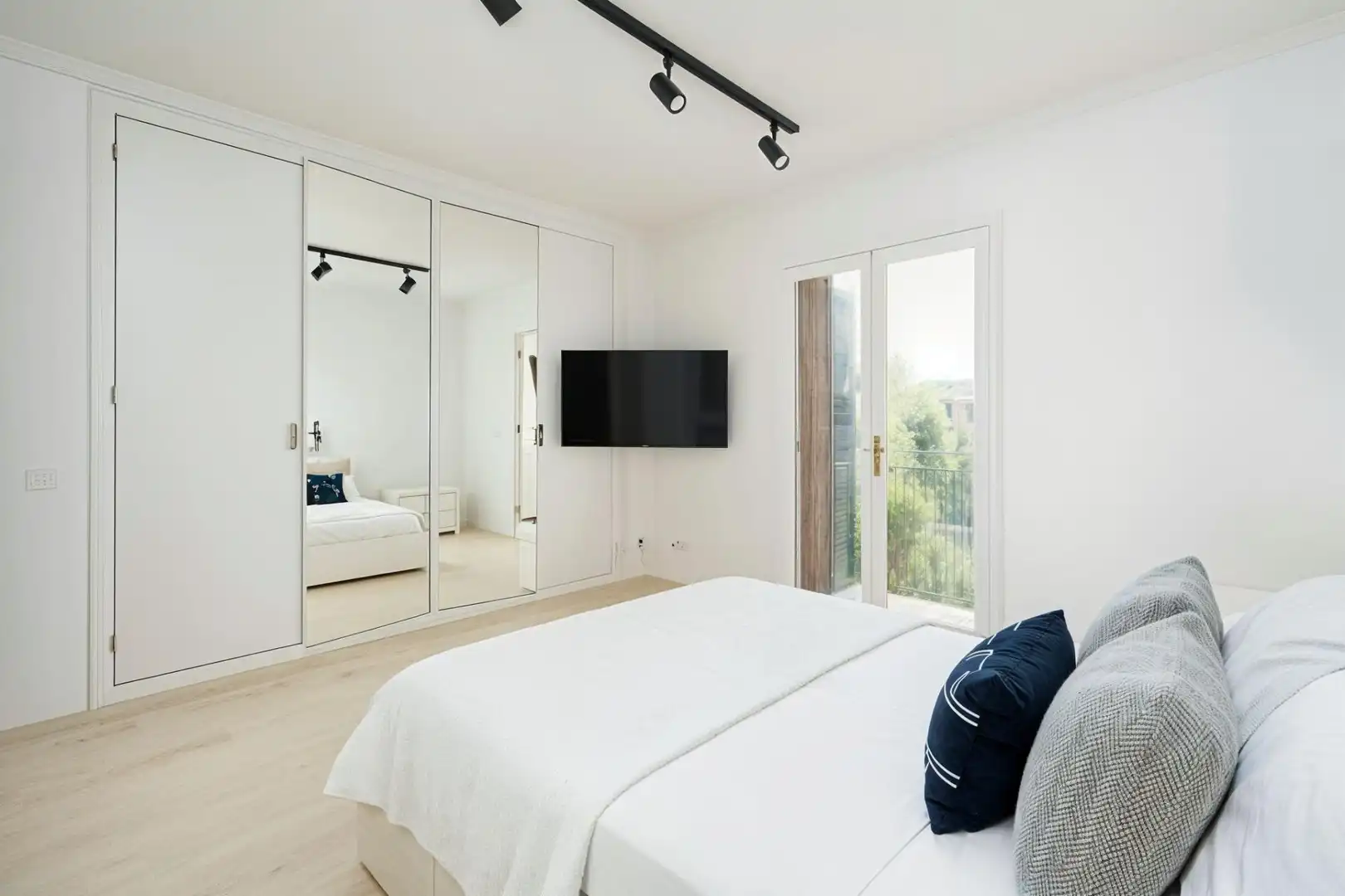 Dormitori de Casa adosada en venda en Marratxí amb Aire condicionat, Jardí privat i Terrassa