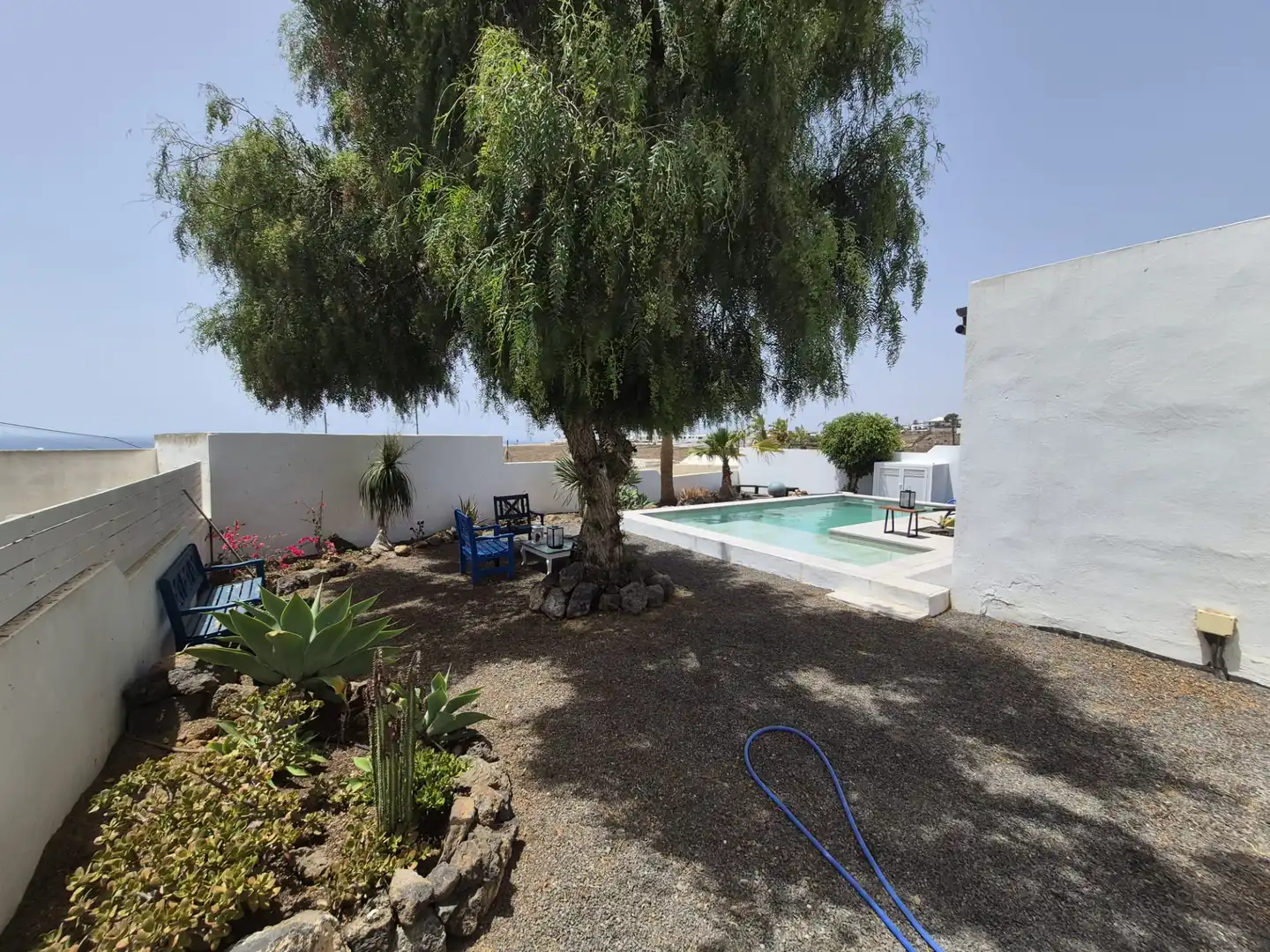 Jardí de Casa o xalet en venda en San Bartolomé amb Aire condicionat, Jardí privat i Terrassa