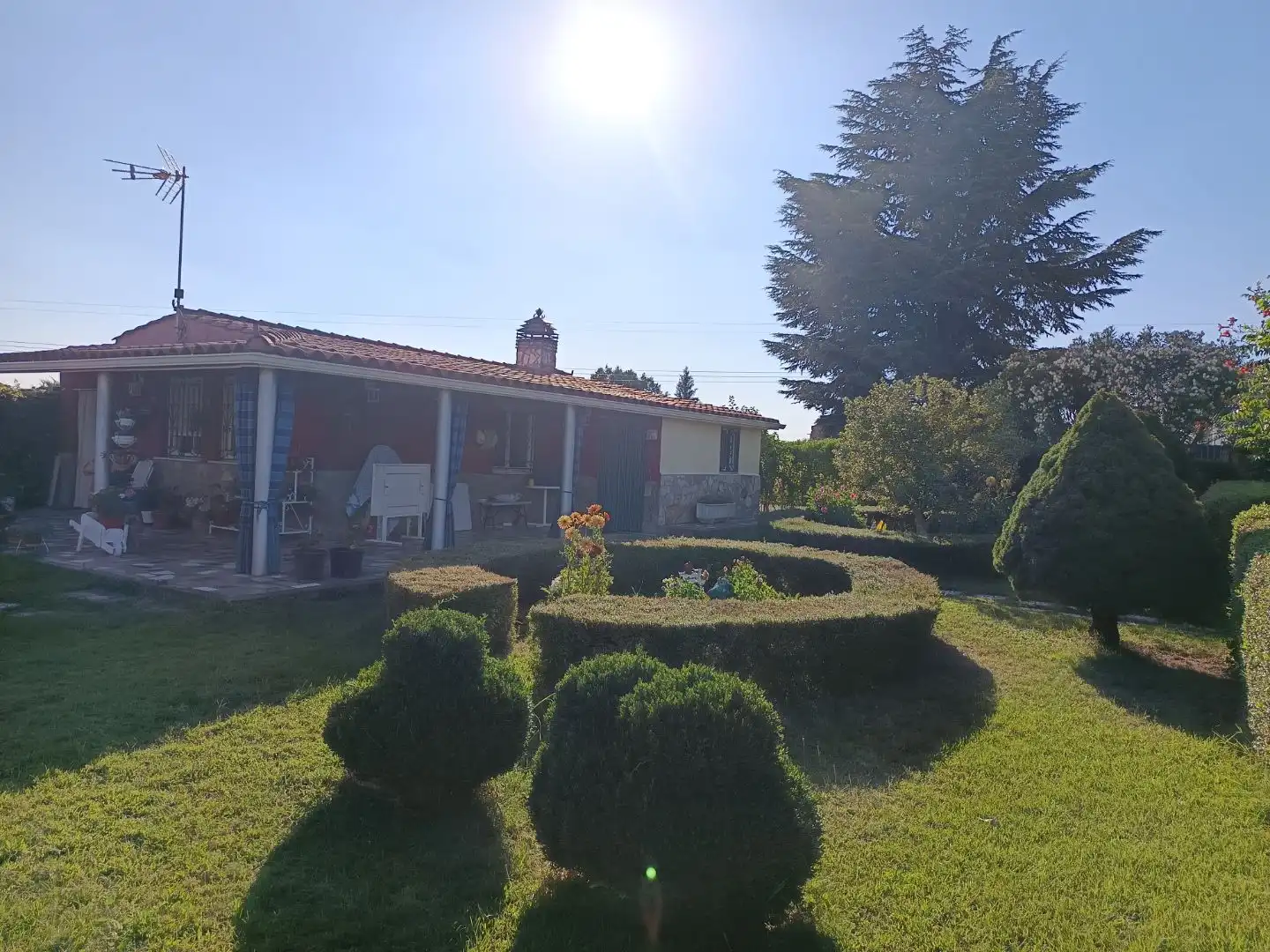 Garden of Houses for sale in Valdunciel  with Terrace and Swimming Pool