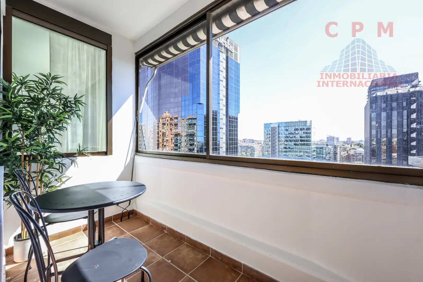 Terrasse von Wohnung zur Miete in Madrid mit Klimaanlage, Heizung und Parkett
