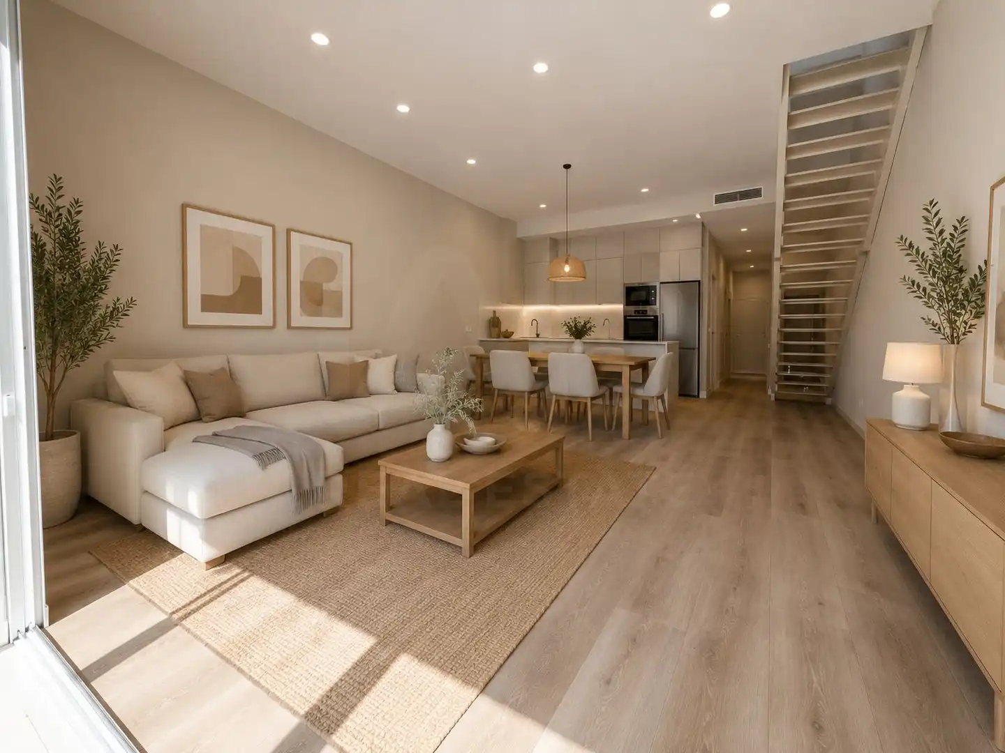 Sala d'estar de Dúplex en venda en Sabadell amb Aire condicionat, Calefacció i Terrassa
