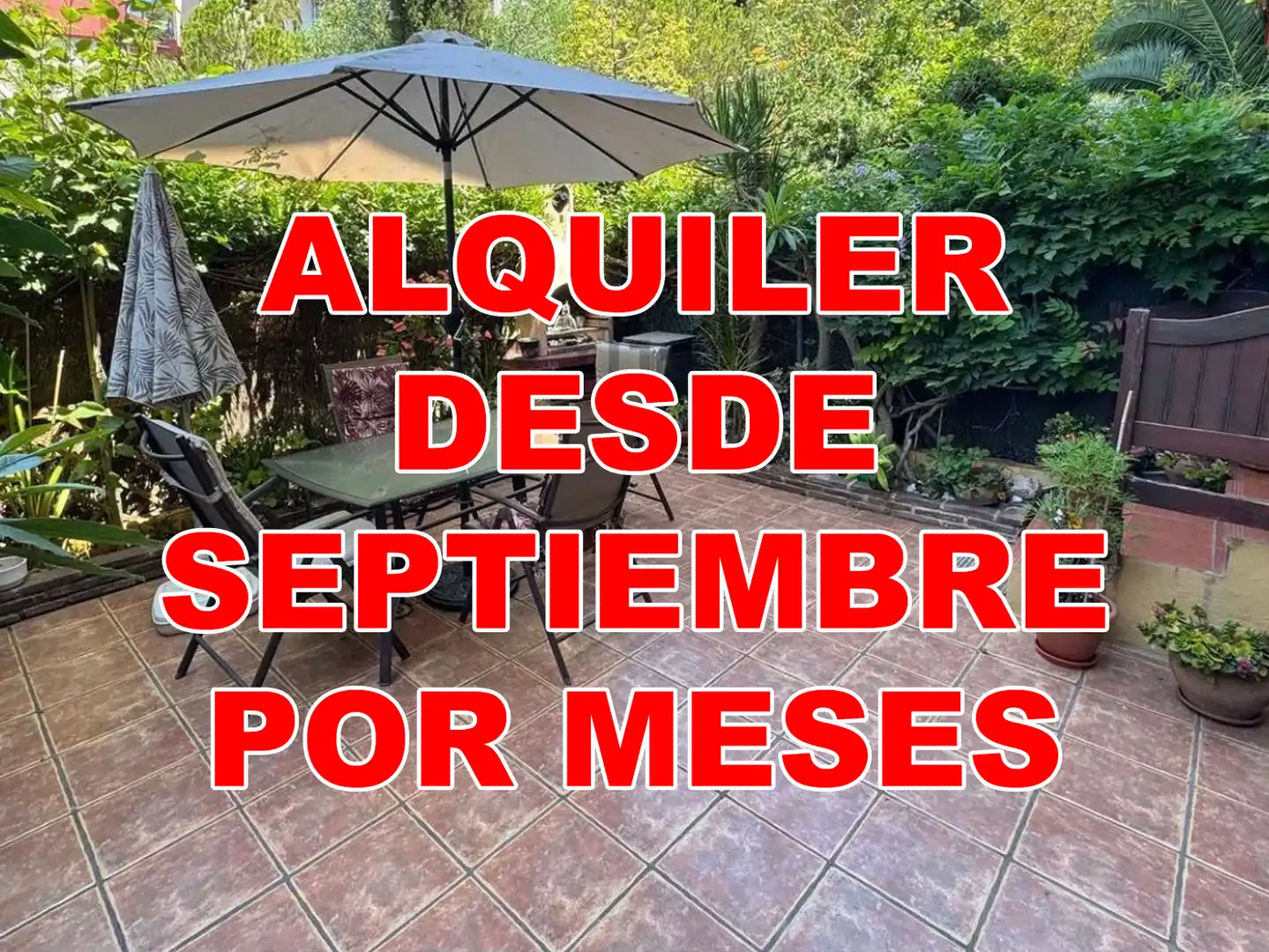 Einfamilien-Reihenhaus zur Miete in Málaga mit Klimaanlage, Heizung und Terrasse