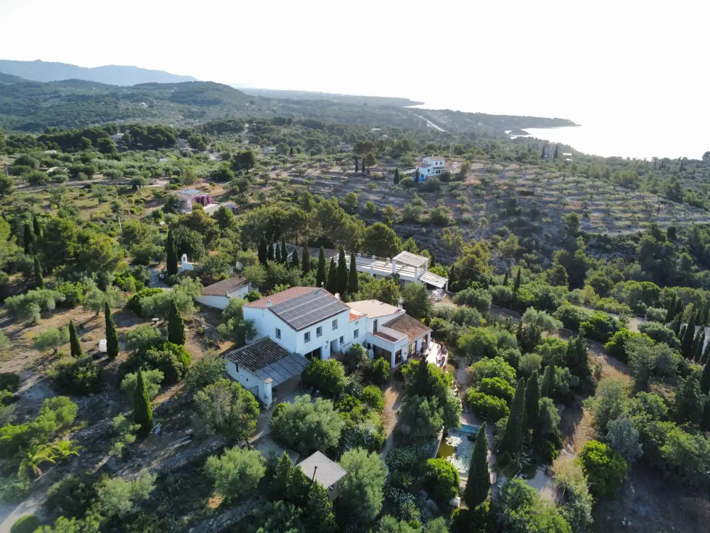 Vista exterior de Finca rústica en venta en El Perelló con Calefacción, Jardín privado y Terraza