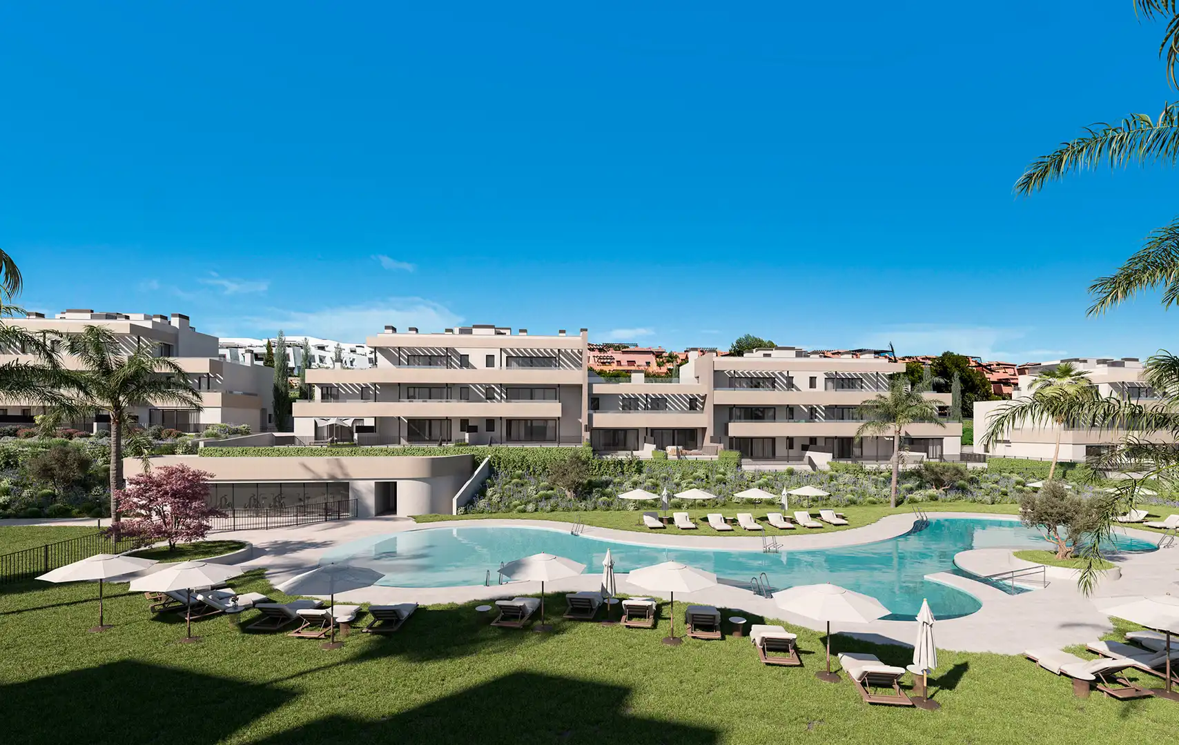 Jardí de Pis en venda en Casares amb Aire condicionat, Terrassa i Traster