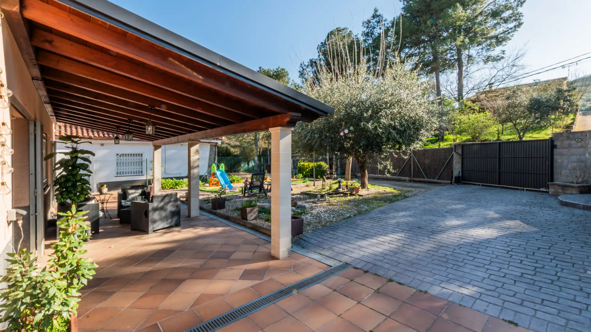 Jardín de Casa o chalet en venta en Vacarisses con Aire acondicionado, Calefacción y Jardín privado