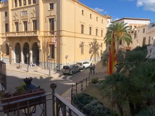 Exterior view of Flat for rent in Sitges  with Air Conditioner, Heating and Furnished