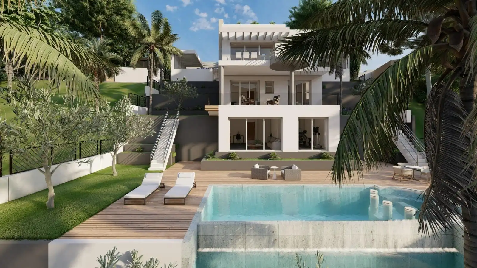 Detached house with pool for sale in Urbanizacion del Mirador, imagen 2