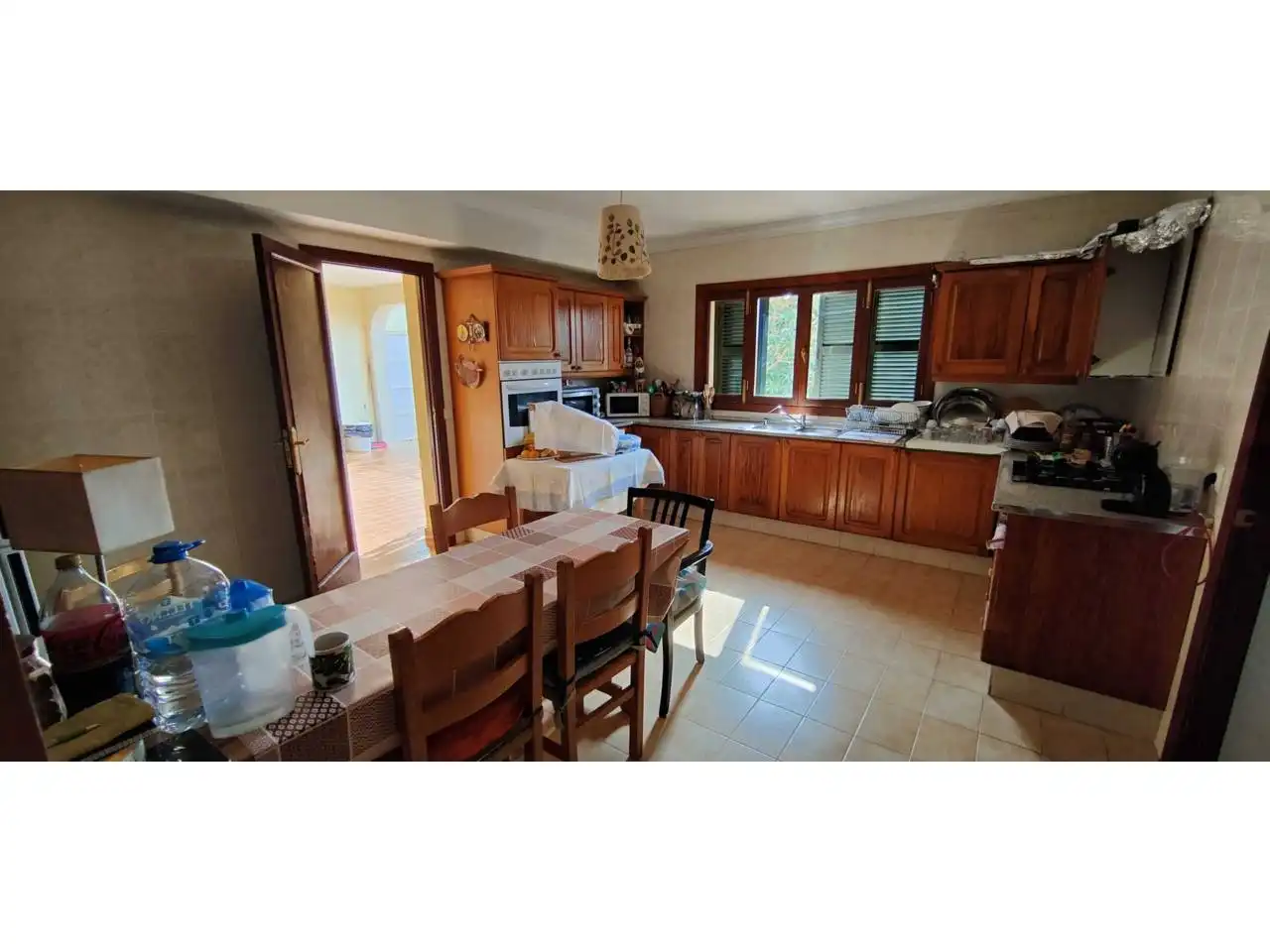 Küche von Haus oder Chalet zum Verkauf in Bunyola mit Privatgarten, Terrasse und Schwimmbad