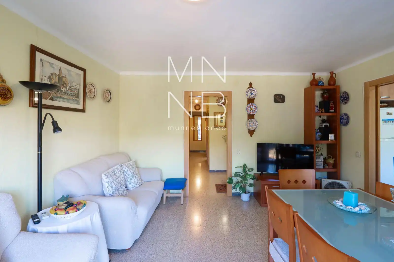Sala de estar de Piso en venta en Población de Arroyo con Aire acondicionado, Calefacción y Terraza