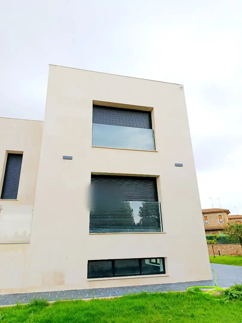 Vista exterior de Casa o chalet en venta en Villamayor con Calefacción, Jardín privado y Terraza