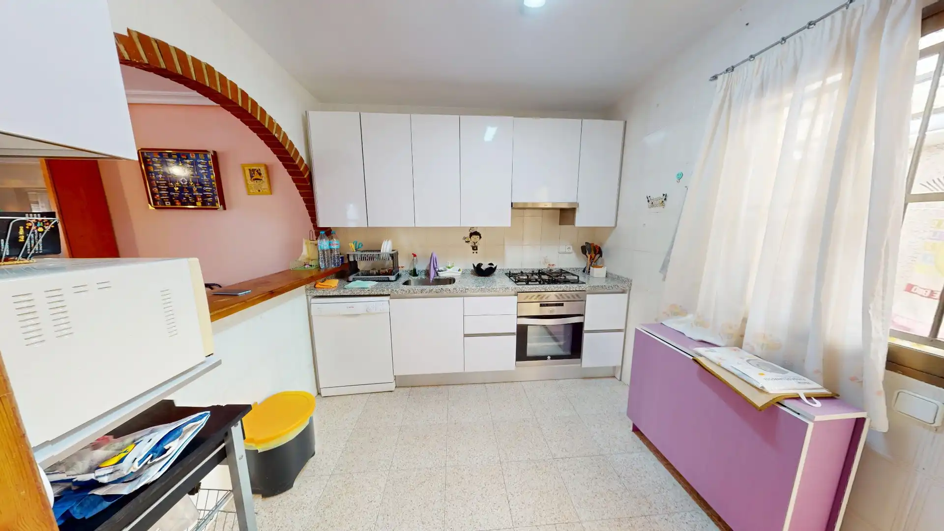 Küche von Haus oder Chalet zum Verkauf in Los Alcázares mit Klimaanlage, Terrasse und Möbliert