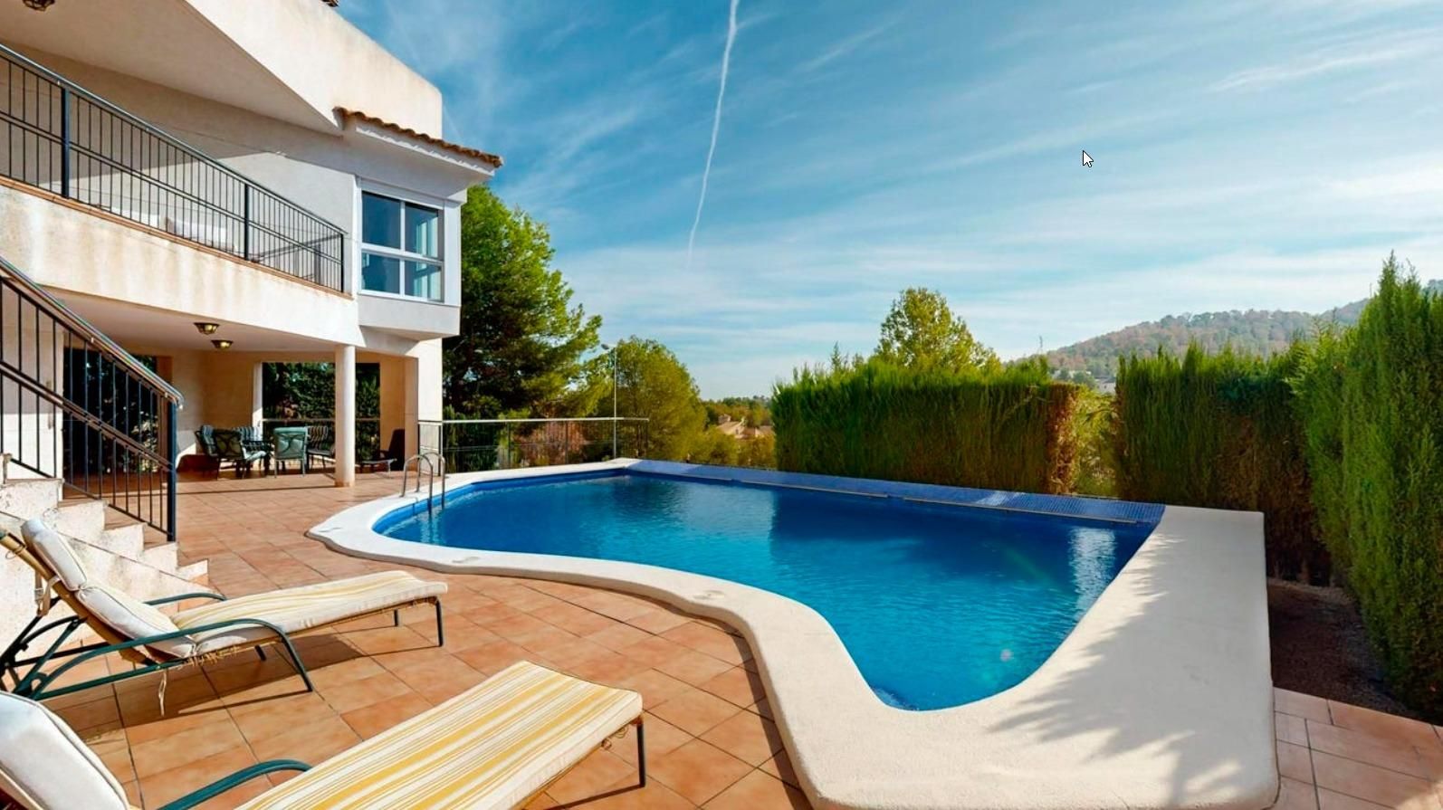 Swimming pool of House or chalet for sale in Oria  with Private garden, Terrace and Swimming Pool