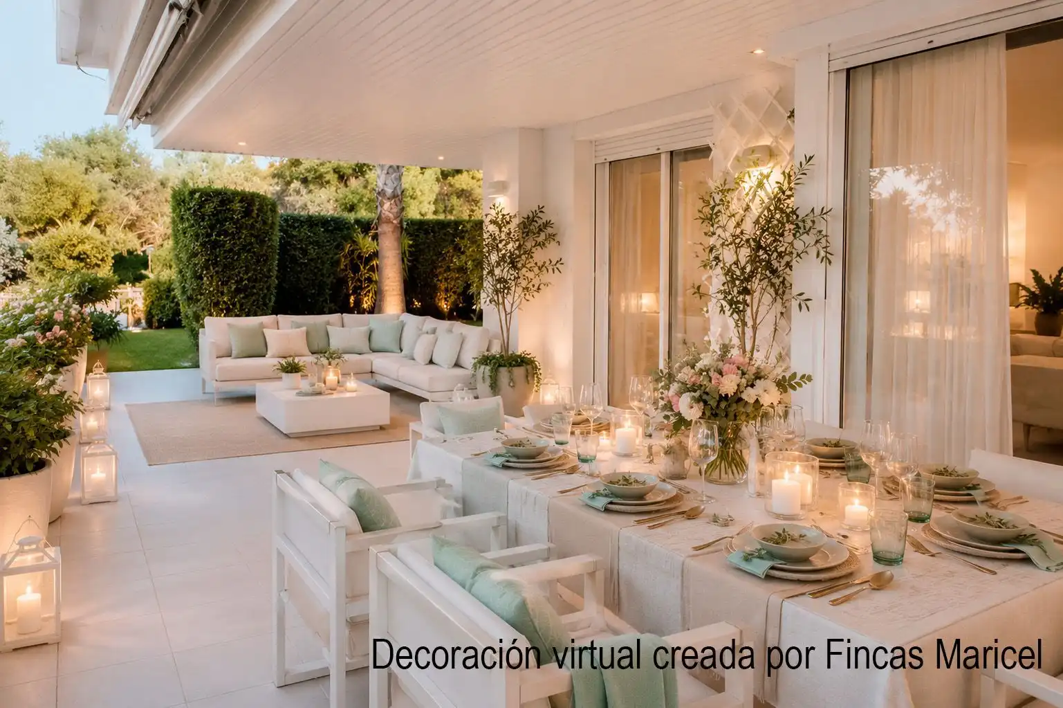 Terrace of Flat for sale in Sitges  with Air Conditioner, Heating and Private garden