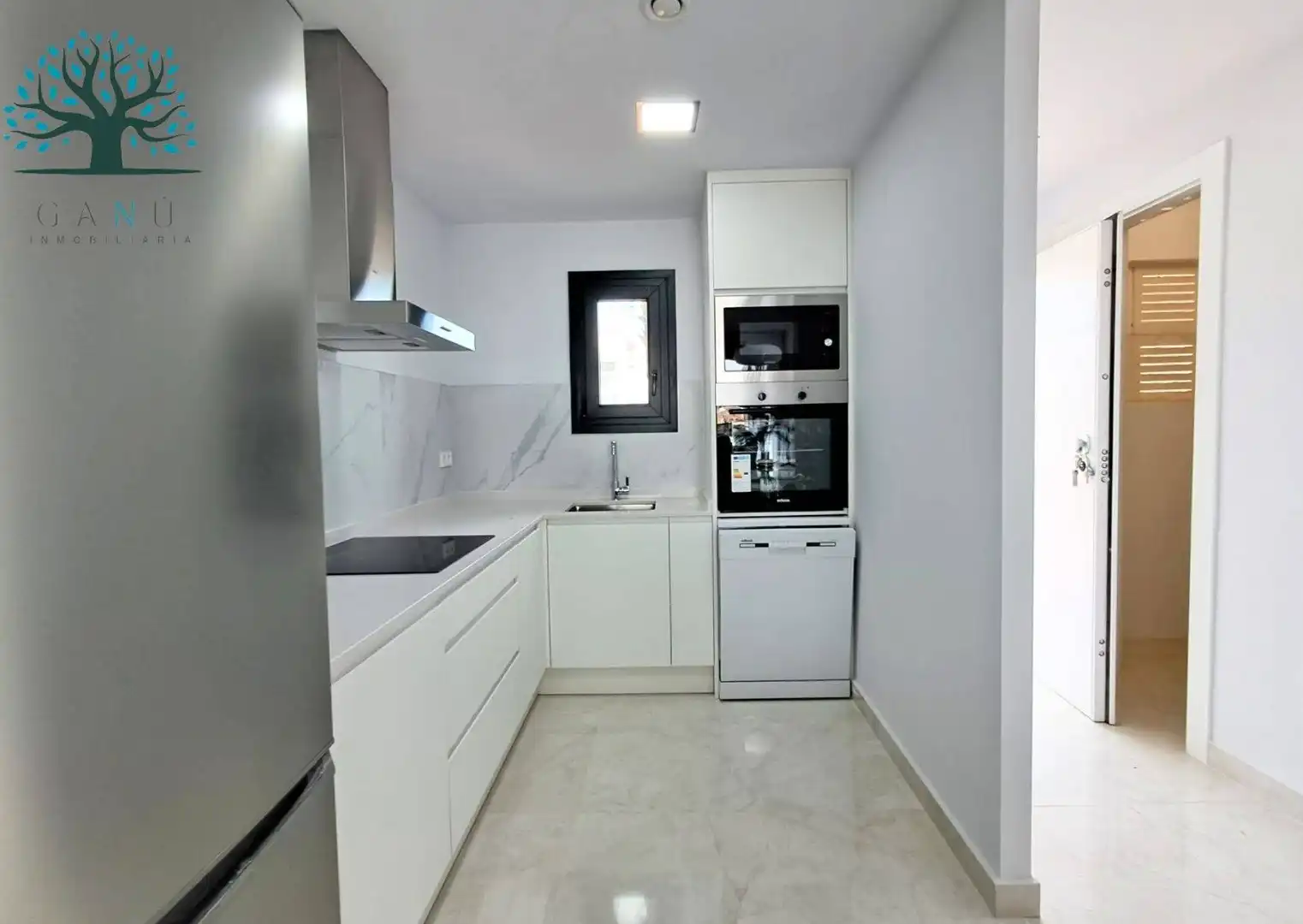 Cuina de Apartament en venda en Mazarrón amb Calefacció, Jardí privat i Terrassa