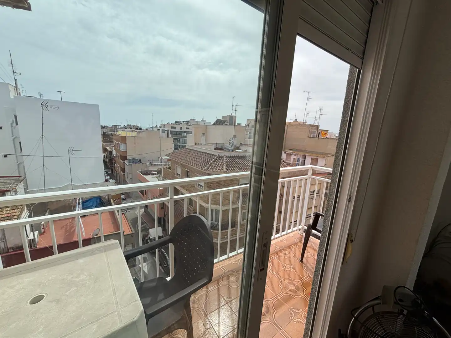 Balcony of Flat for sale in Santa Pola  with Air Conditioner, Furnished and Washing machine
