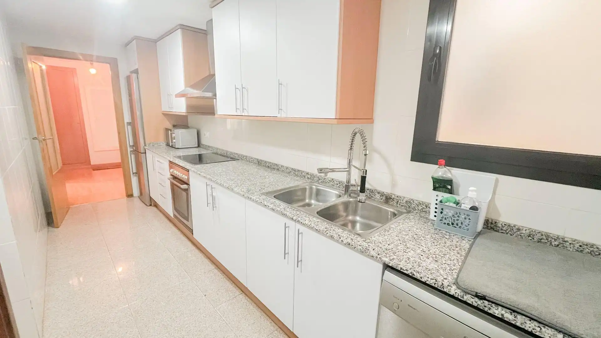 Cocina de Piso de alquiler en Massalfassar con Aire acondicionado y Balcón