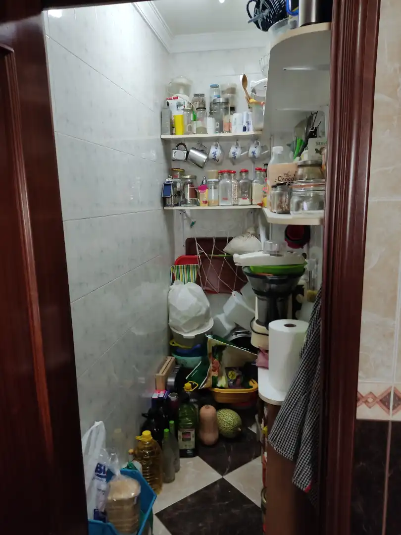 Küche von Einfamilien-Reihenhaus zum Verkauf in Barbate mit Klimaanlage, Heizung und Terrasse
