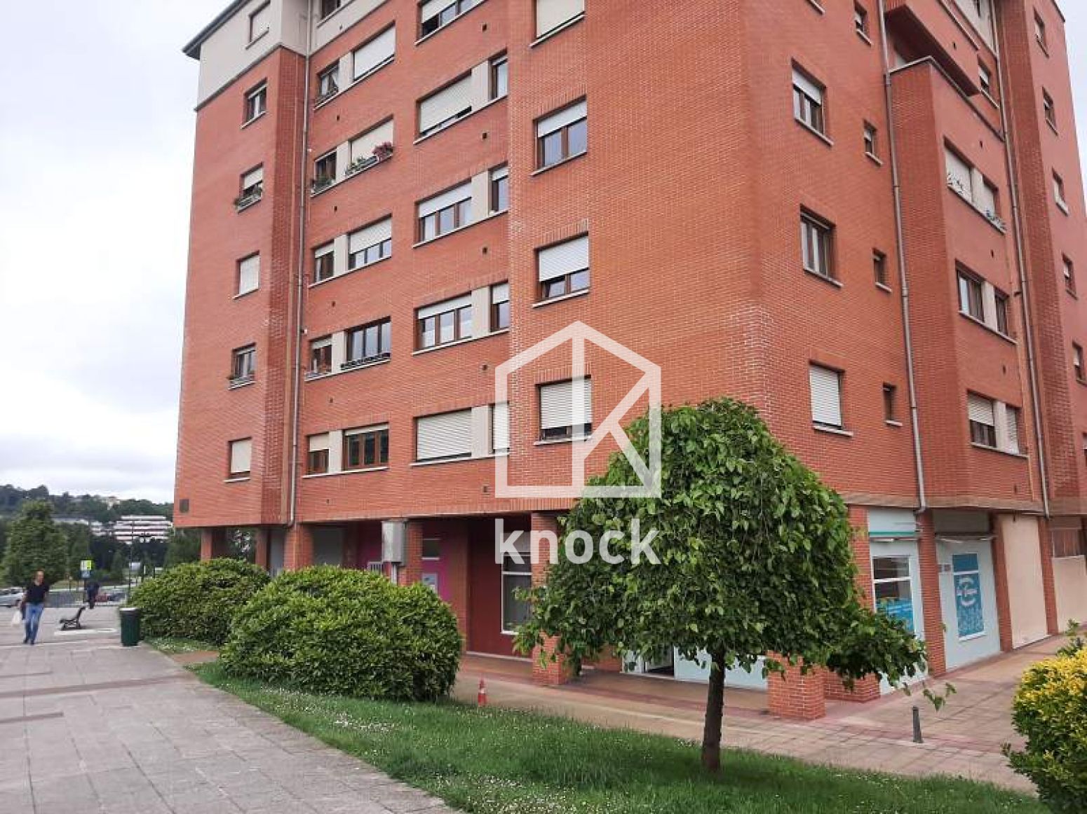 Exterior view of Flat for sale in Oviedo   with Heating, Private garden and Parquet flooring