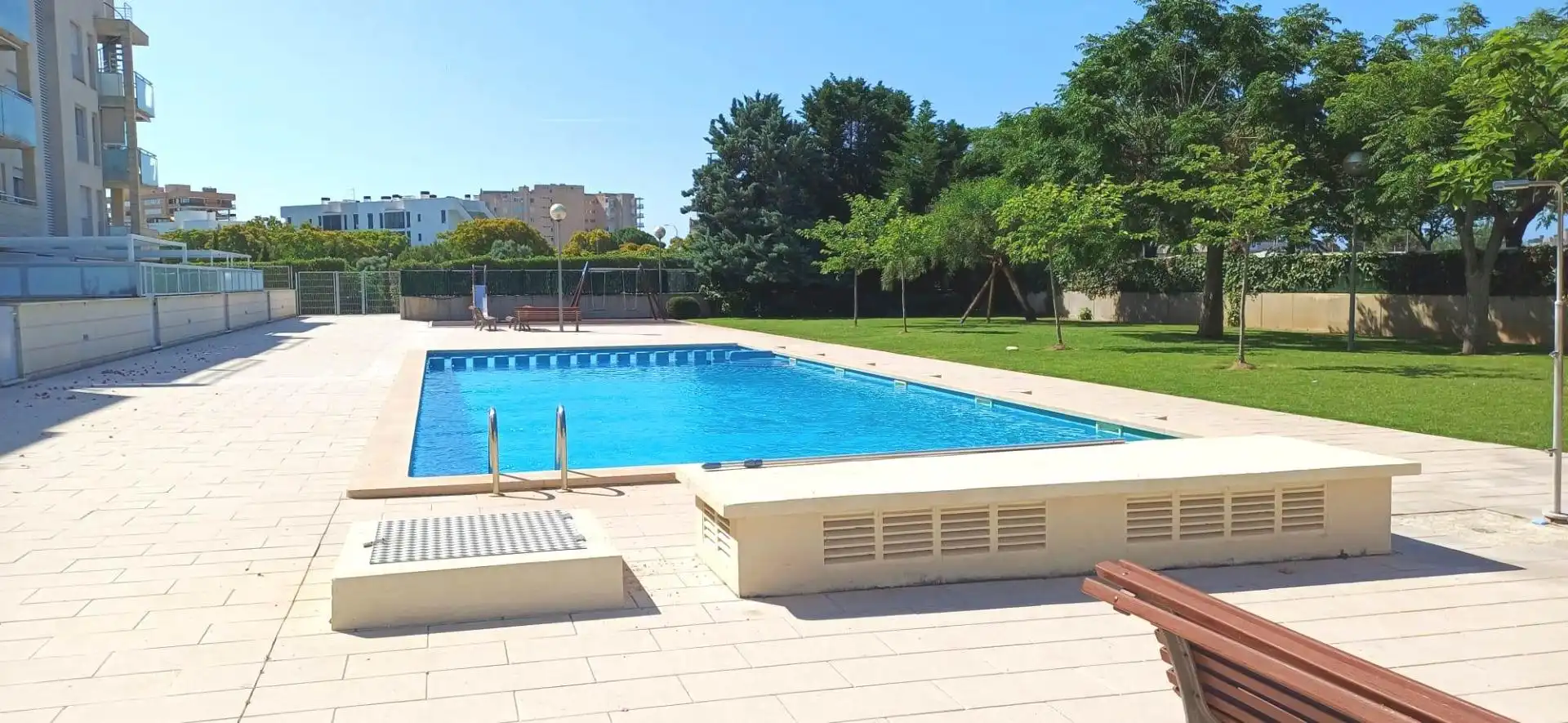Piscina de Planta baja de alquiler en  Palma de Mallorca con Aire acondicionado, Calefacción y Parquet