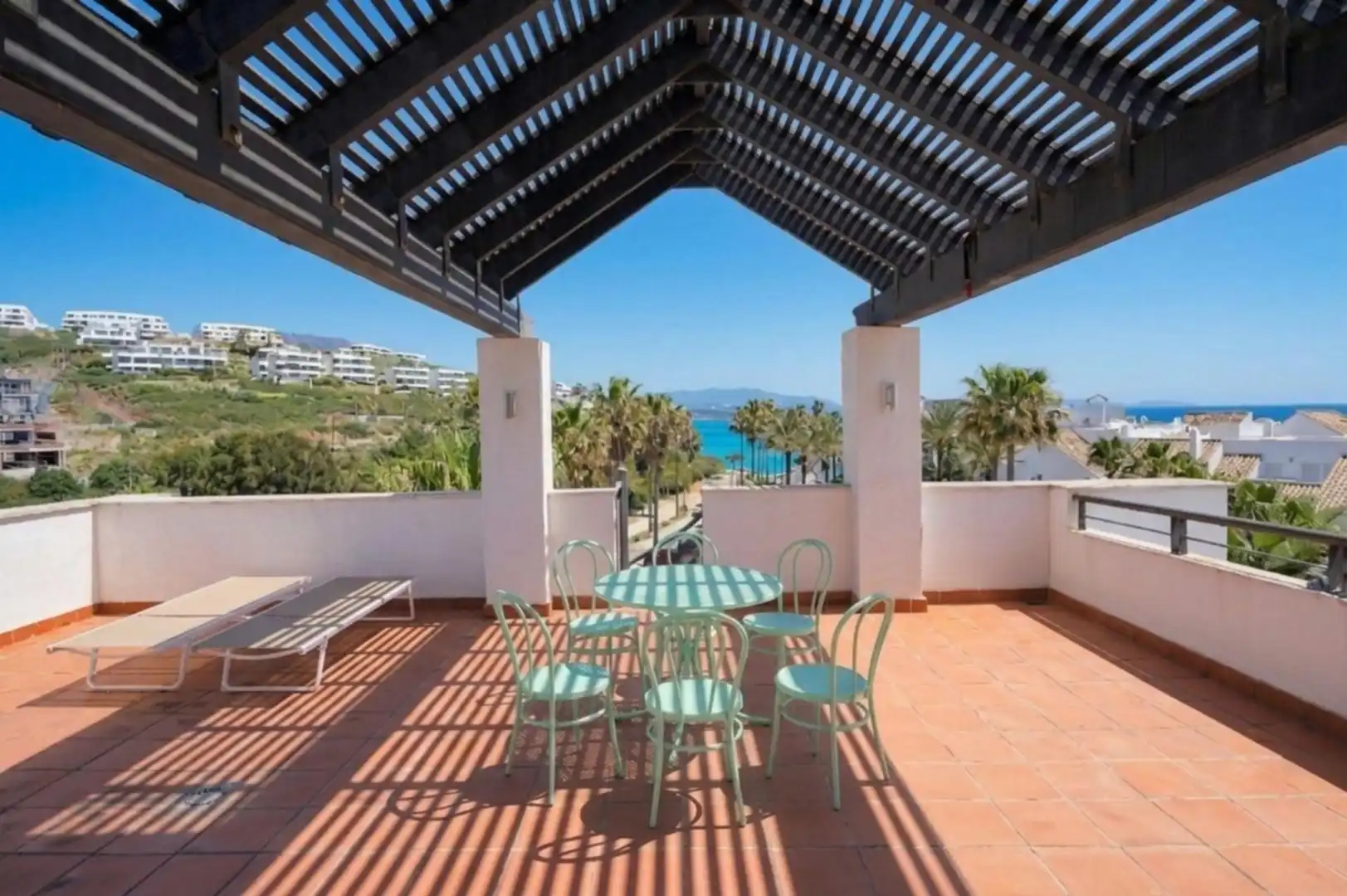 Terrace of Attic for sale in Casares  with Private garden, Alarm and Community pool