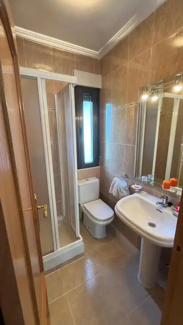 Baño de Casa o chalet en venta en La Alberca  con Jardín privado, Parquet y Amueblado