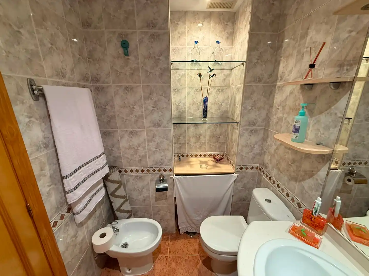 Bathroom of Flat for rent in El Campello  with Air Conditioner, Heating and Terrace